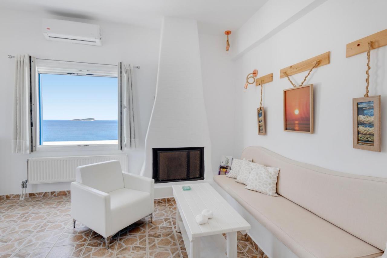 Endless Blue From Syros - Fabrika Resort House 1 Vári Buitenkant foto