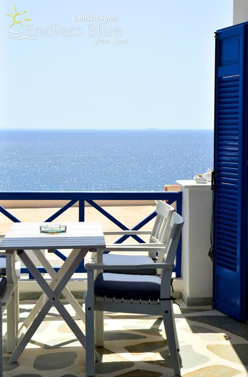 Endless Blue From Syros - Fabrika Resort House 1 Vári Buitenkant foto
